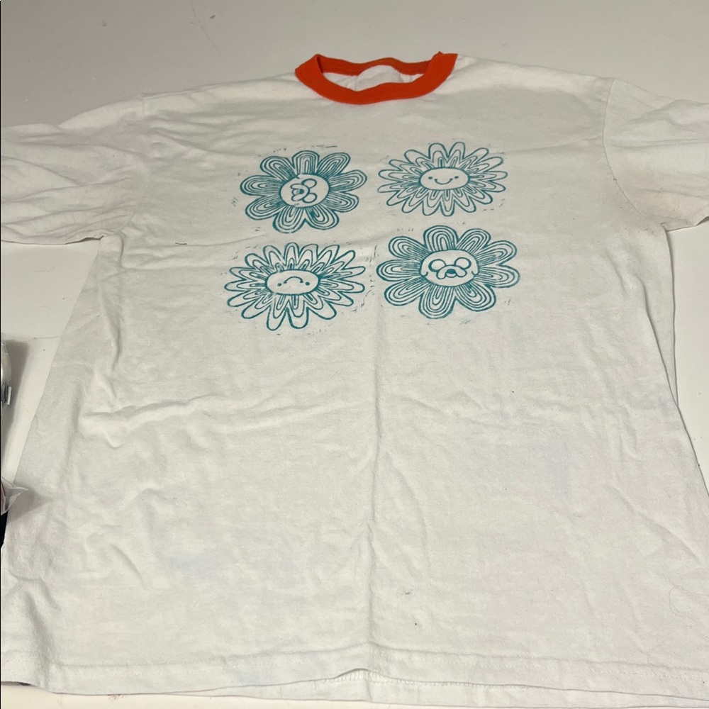 Vintage Handmade Large Water Melon Soup Adventure Time Stamped Graphic T